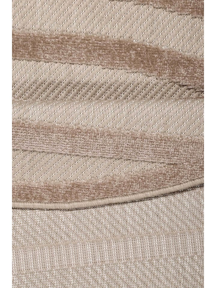 ESPRIT Outdoorteppich Spirit in beige, sand günstig kaufen 120 cm rund