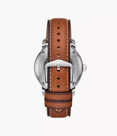 Fossil Uhr Fossil Heritage Automatikwerk Leder braun