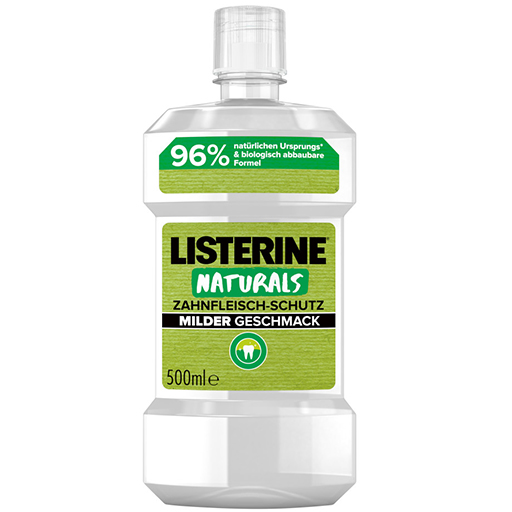 LISTERINE NATURALS Zahnfleisch-Schutz Mundspülung  500 ml  Lösung