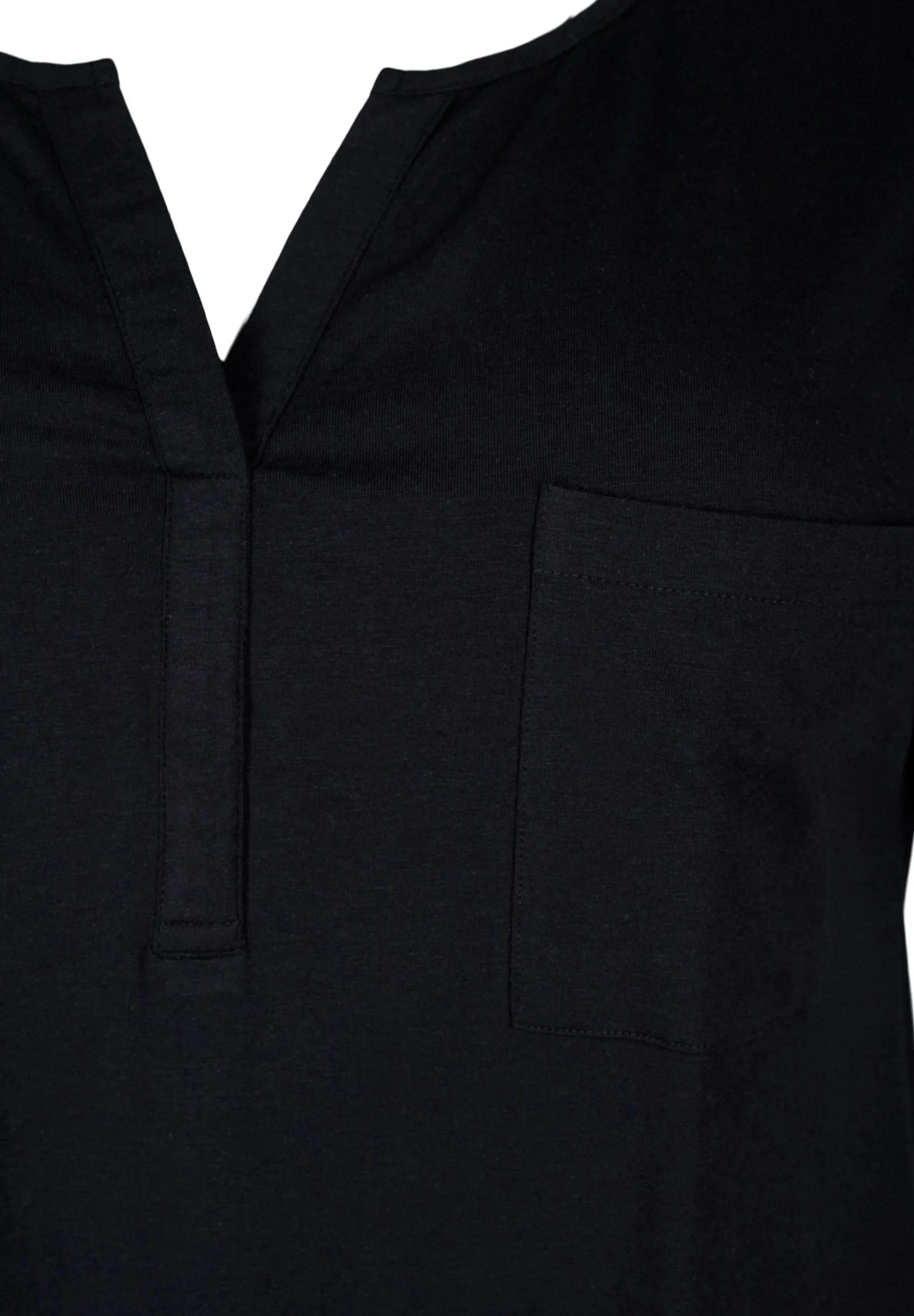 Zizzi MIT V-AUSSCHNITT UND BRUSTTASCHE - Blusa