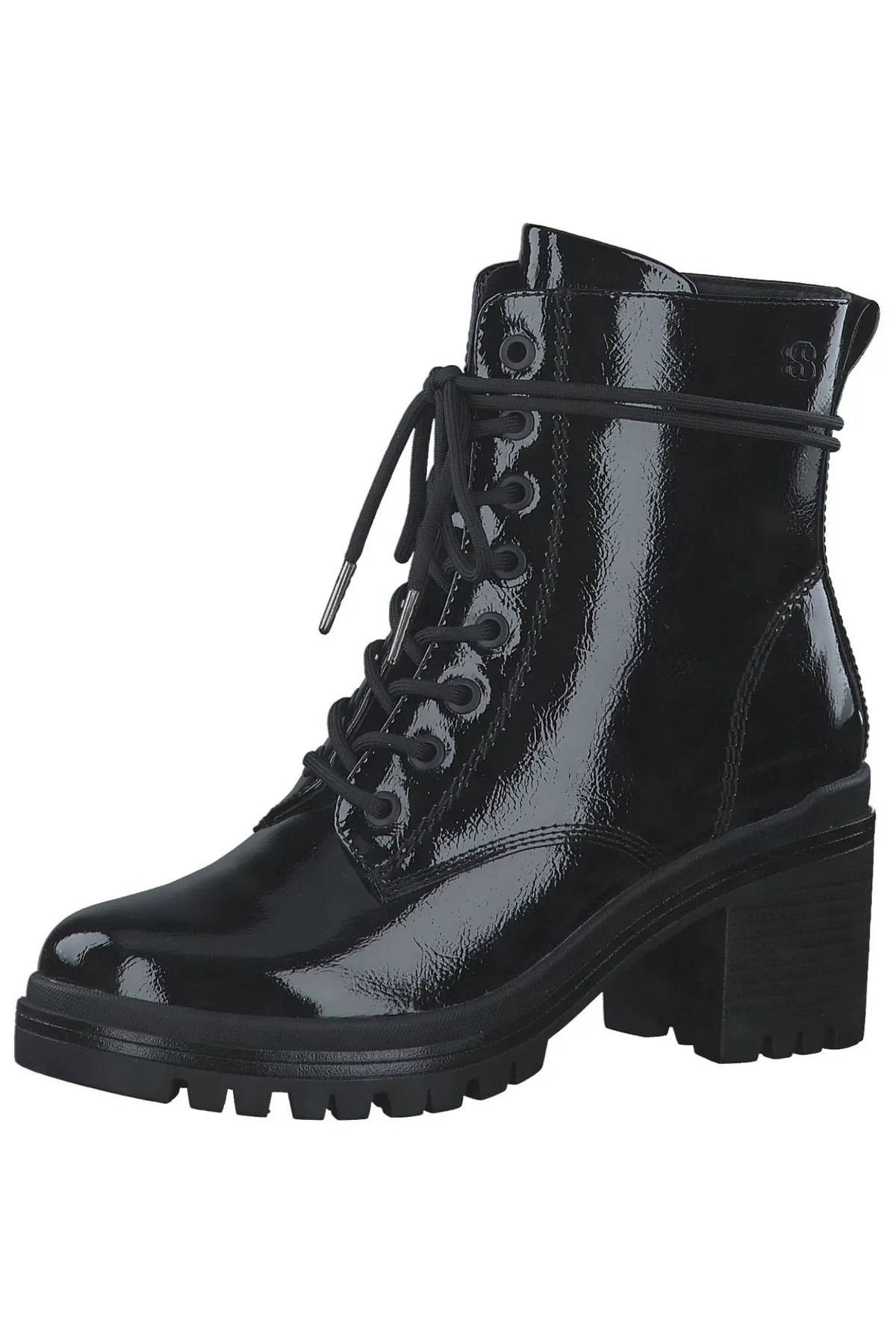 s.Oliver  Stiefelette - Schwarz - Blockabsatz
