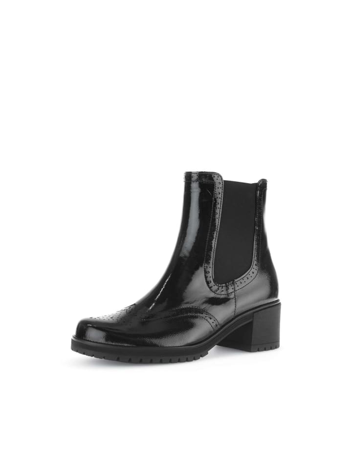 Gabor Fashion Chelsea Boots in schwarz günstig kaufen