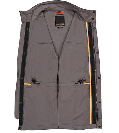 NAPAPIJRI, Fieldjacket, Mikrofaser, granit