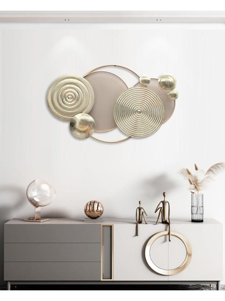 kobolo Metallbild GOLDENMET in Gold günstig kaufen onesize
