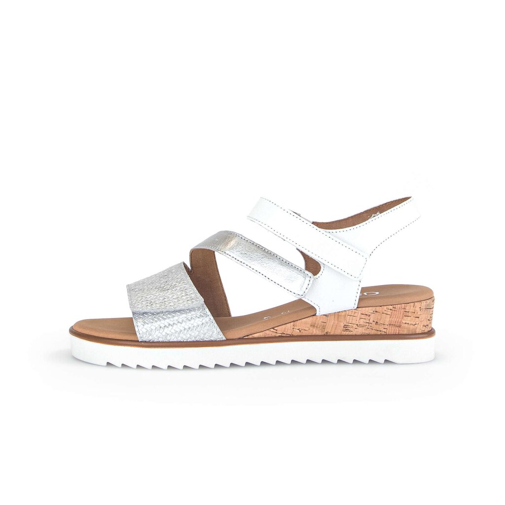 Gabor comfort Keilsandalette weiß