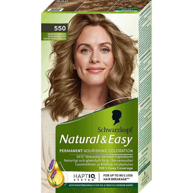 Natural&Easy Hårfarge Natural & easy 550 Mørk blond