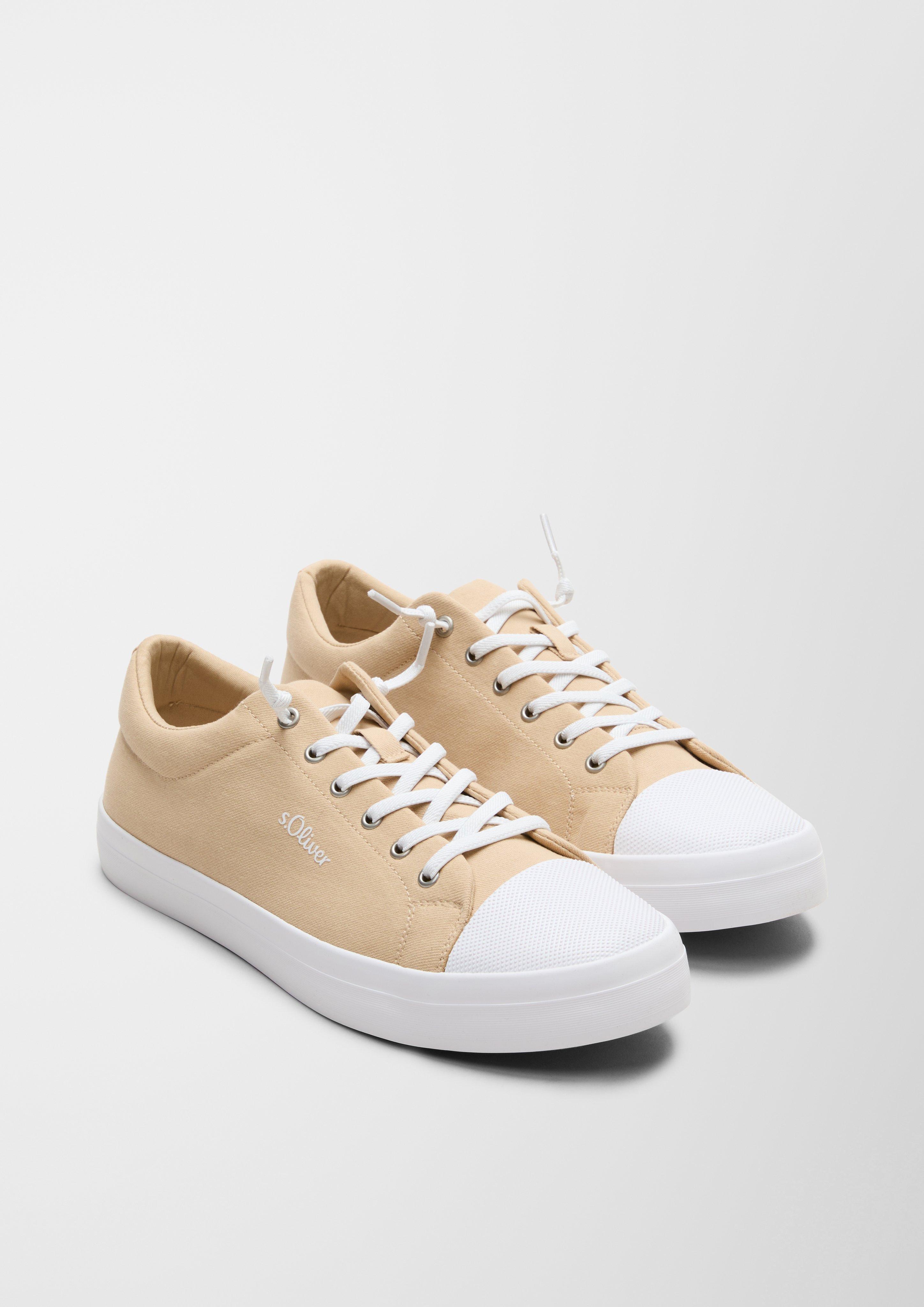 Stoffsneaker mit gummierter Spitze  6007667-355