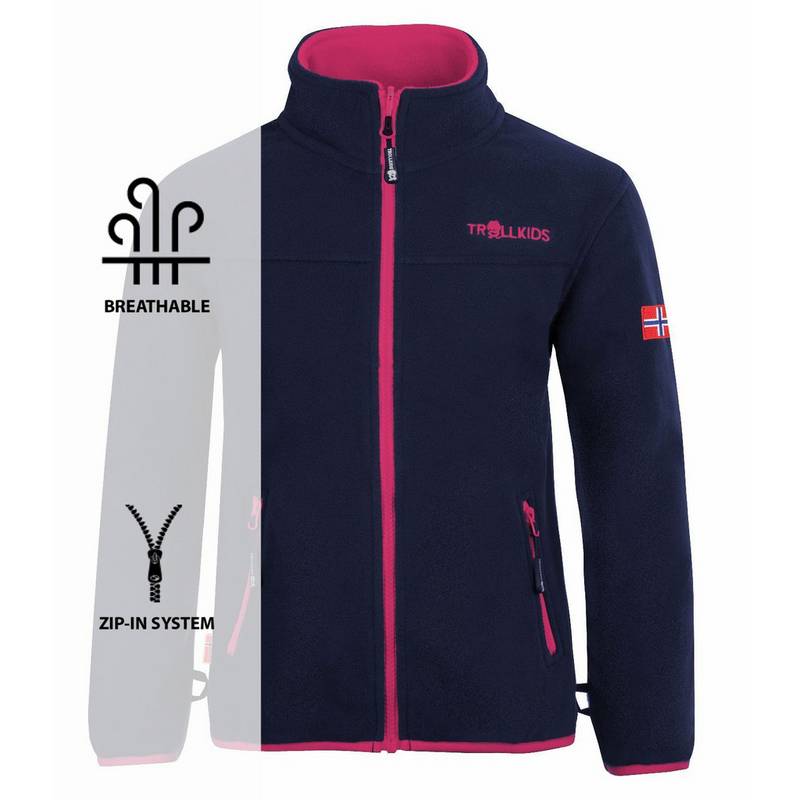 Trollkids Oppdal XT Fleecejacke Mädchen