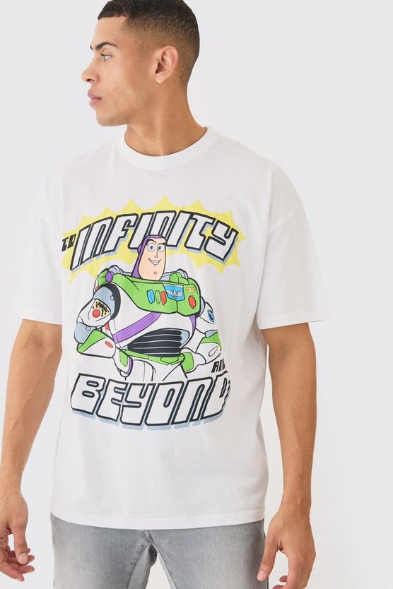Oversize T-Shirt mit lizenziertem Disney Toy Story Buzz Print