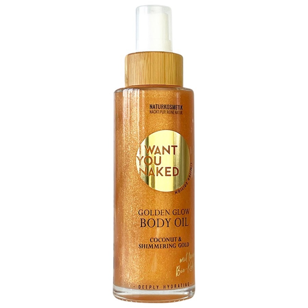 I WANT YOU NAKED Golden Glow Body Oil Huile pour le corps