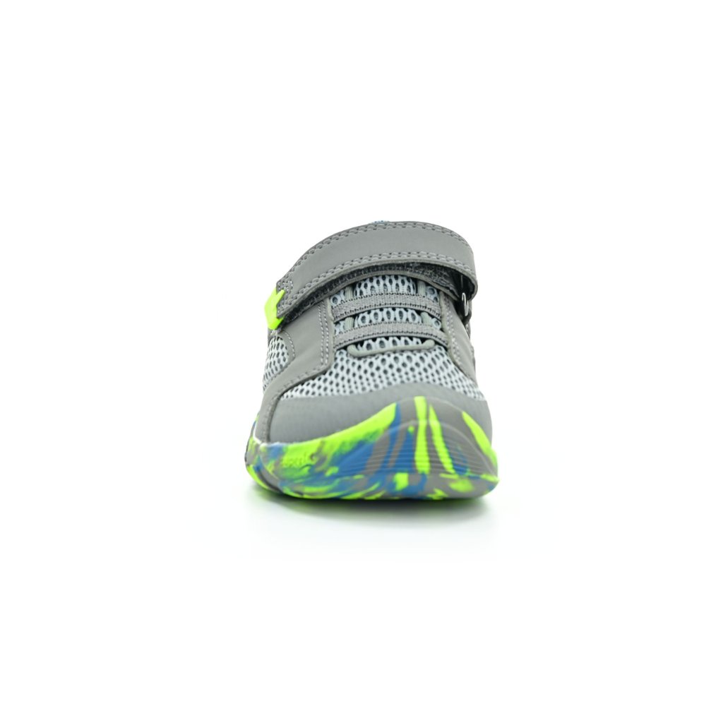 Superfit Trace Hellgrau/Gelb Barfußsneakers