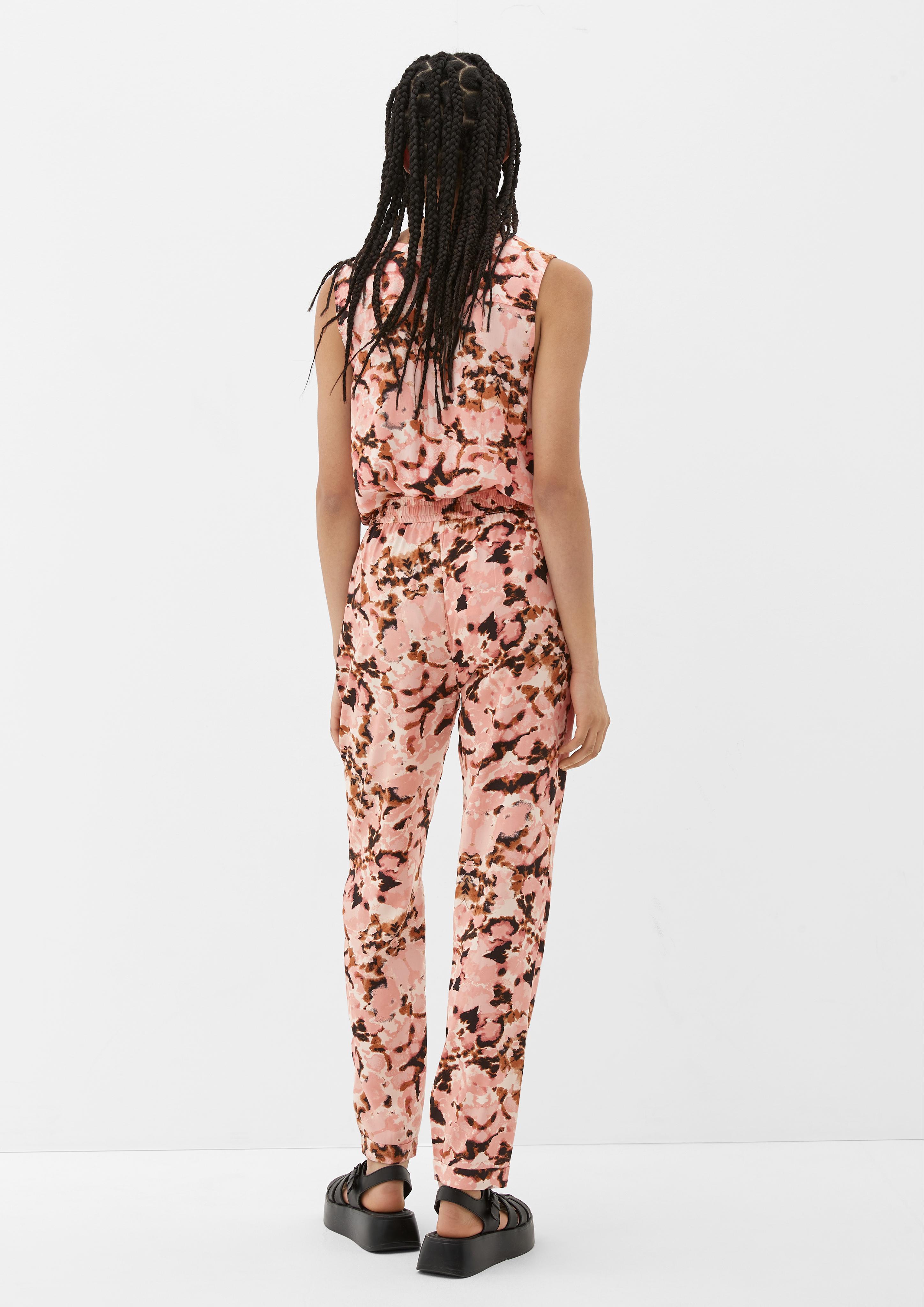 Loose: Hose mit Allover-Print  2131199-20A3
