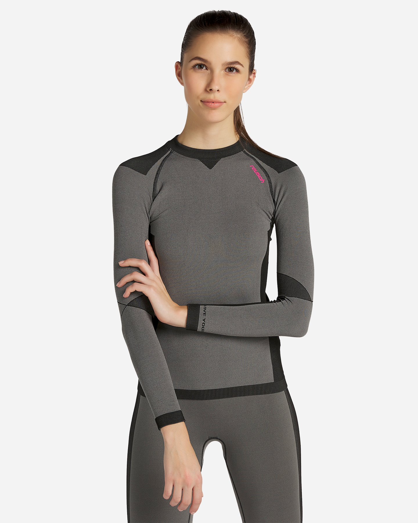 Koszulka techniczna Reusch Thermal Active W MA760-GREY