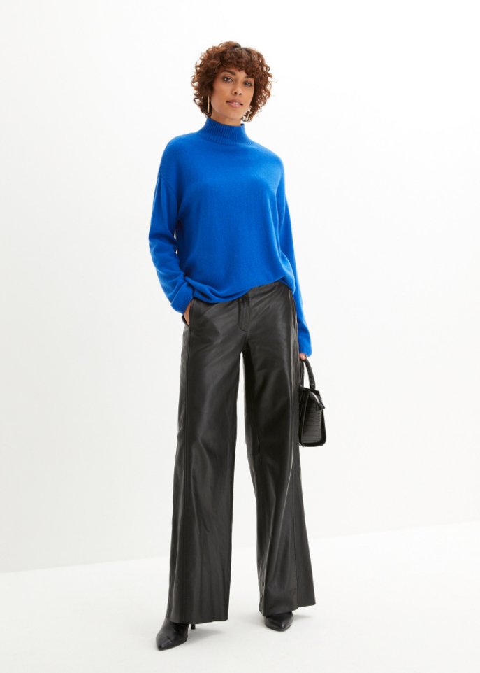 Oversize-Wollpullover mit Good Cashmere Standard®-Anteil