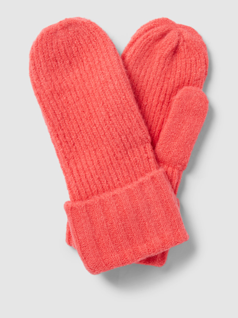 Handschuhe in Strick-Optik Modell 'AIVO' in fuchsia