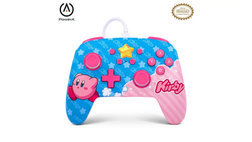 PowerA Enhanced Wired Controller für Nintendo Switch – Kirby
