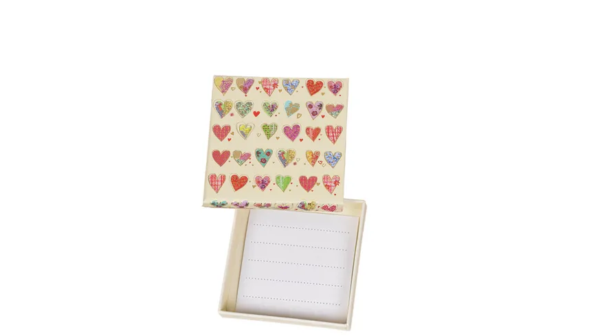 TRUBA Gutscheinbox mini Colourful Hearts