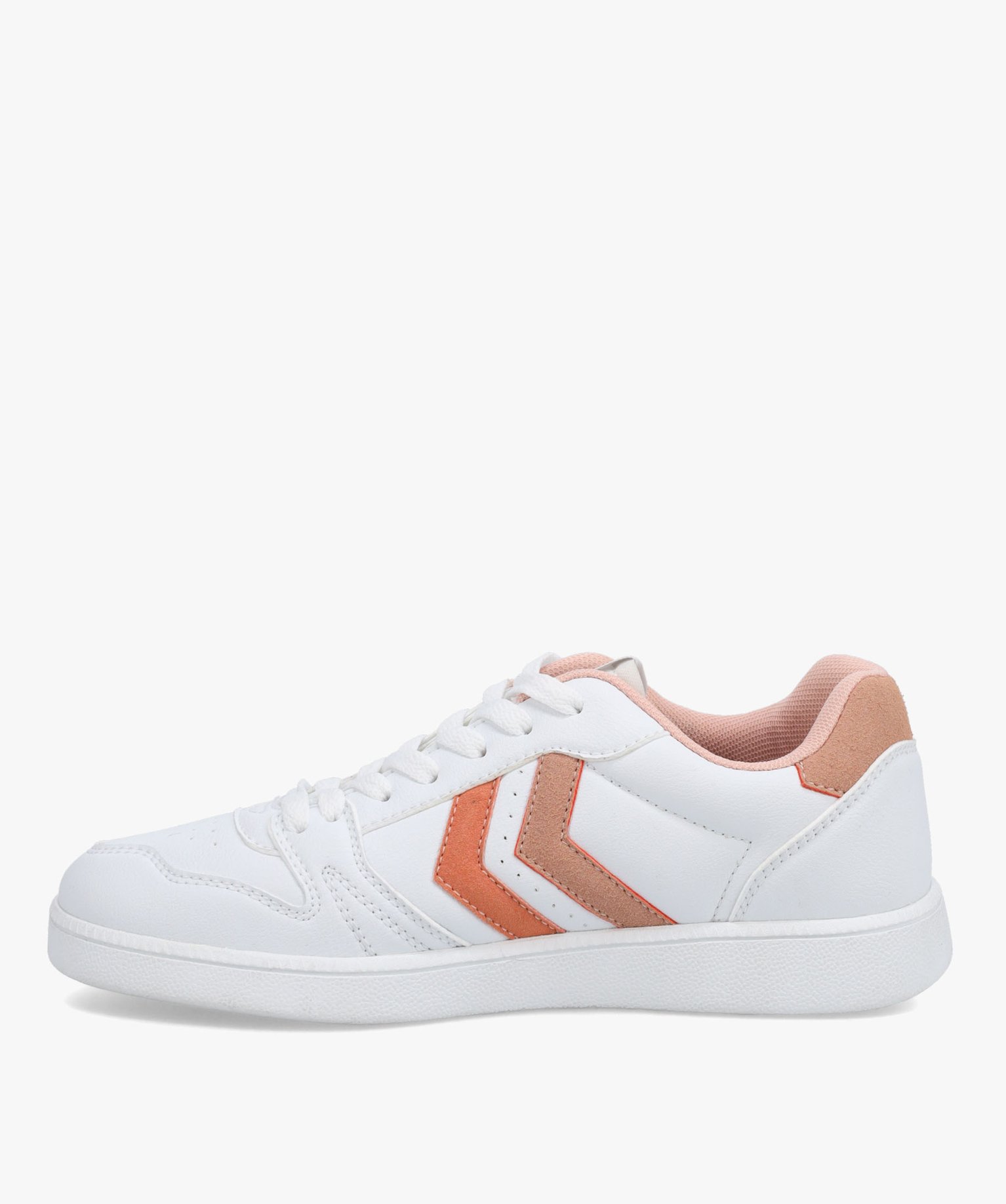 Baskets femme à bandes contrastantes – Hummel HandPerfekt blanc | GEMO