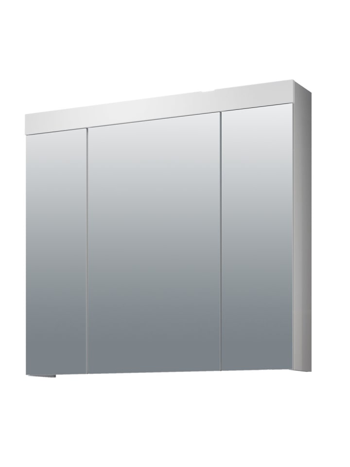 ebuy24 Spiegelschrank Devon Weiß 80 x 16 cm günstig kaufen onesize