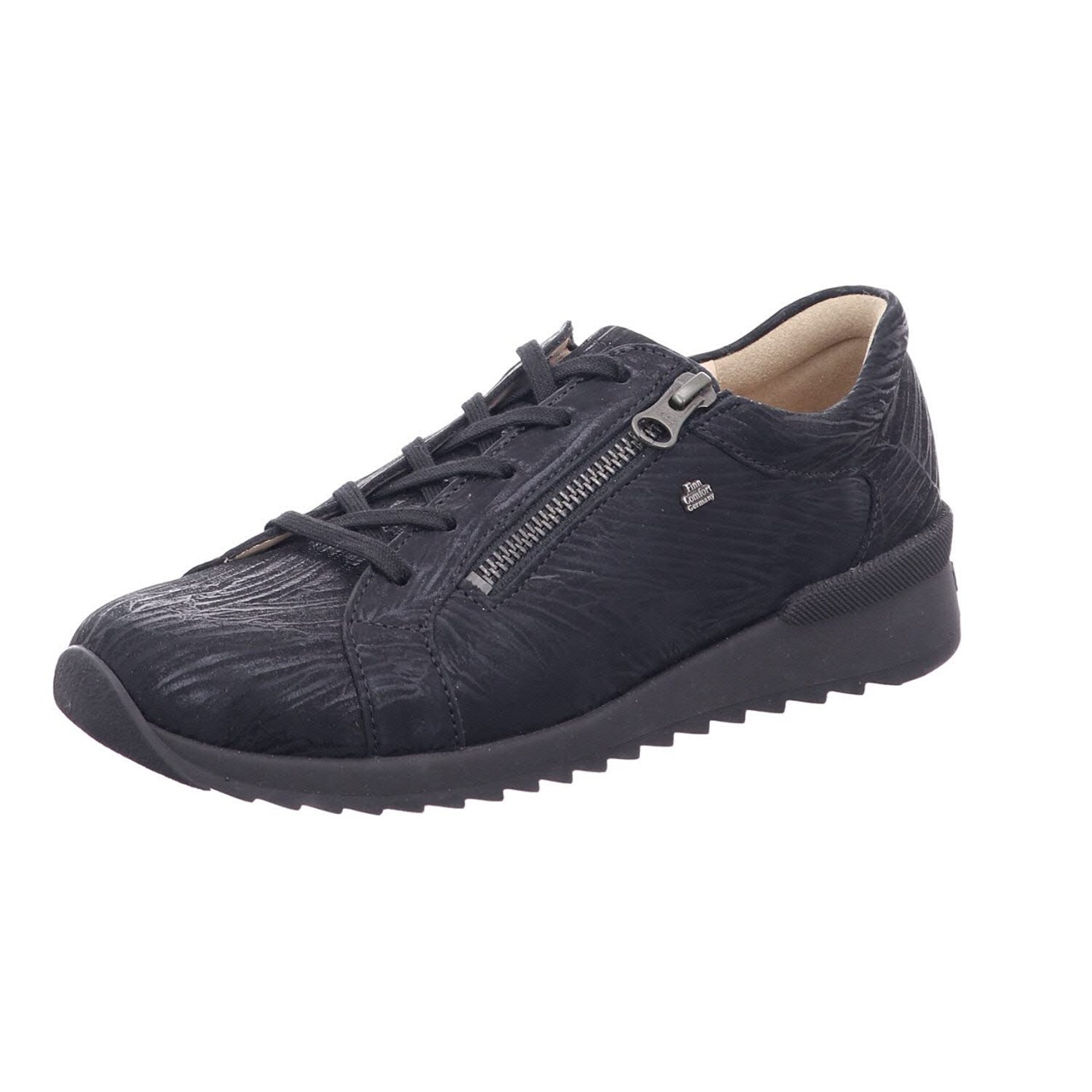 FINN COMFORT Freizeit Schnürer schwarz Barretos