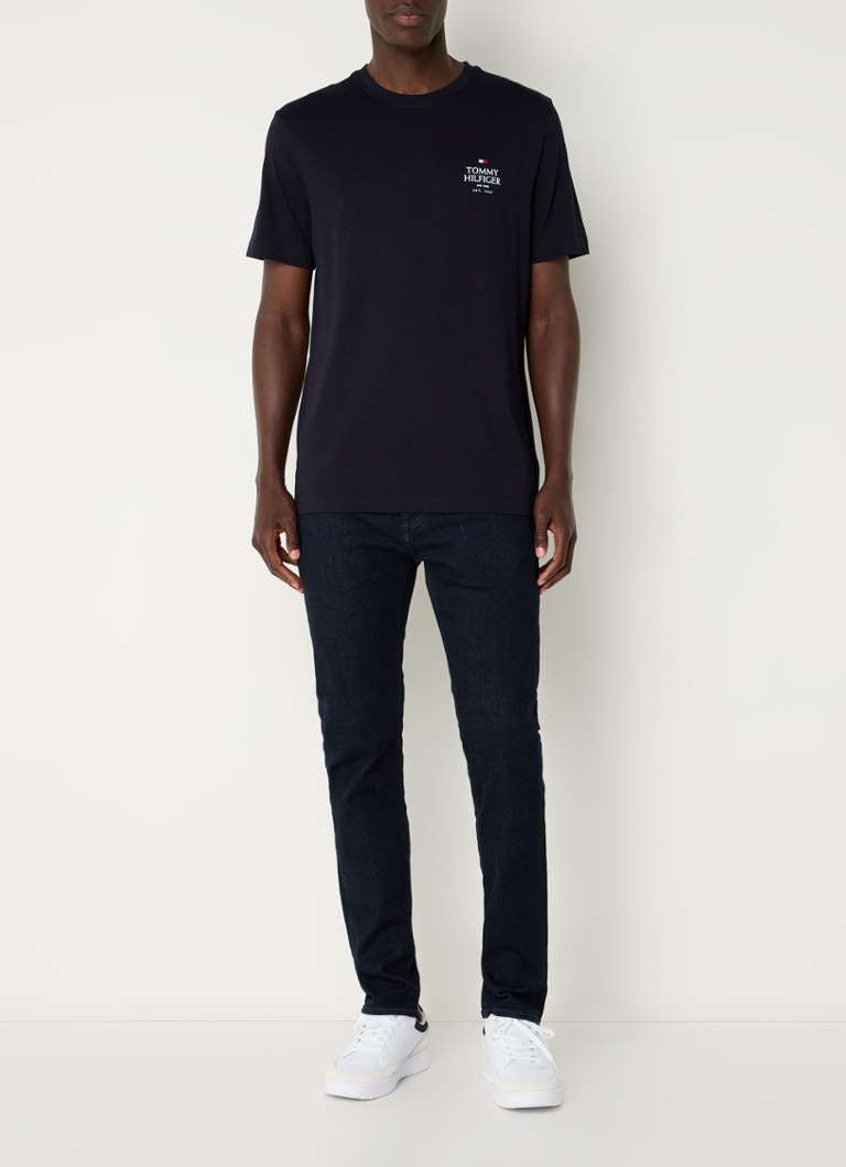 Tricou Tommy Hilfiger cu logo imprimat