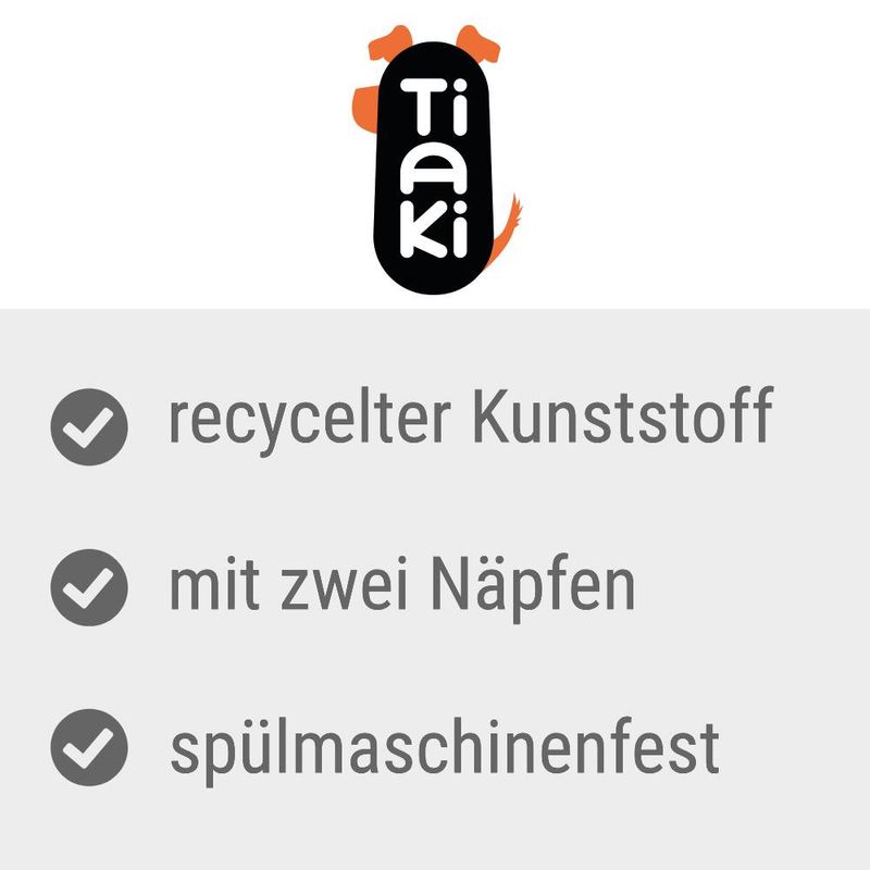 TIAKI Doppelnapf zu TOP-Preisen