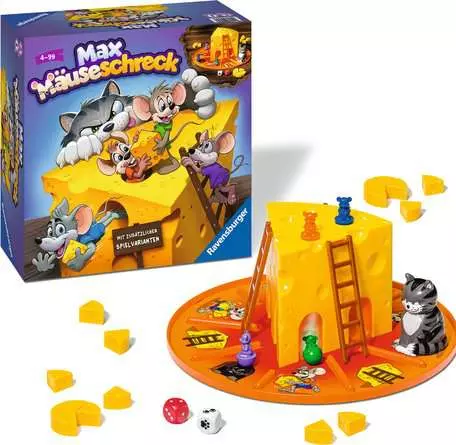 Max Mäuseschreck - Kinderspiel ab 4 Jahren