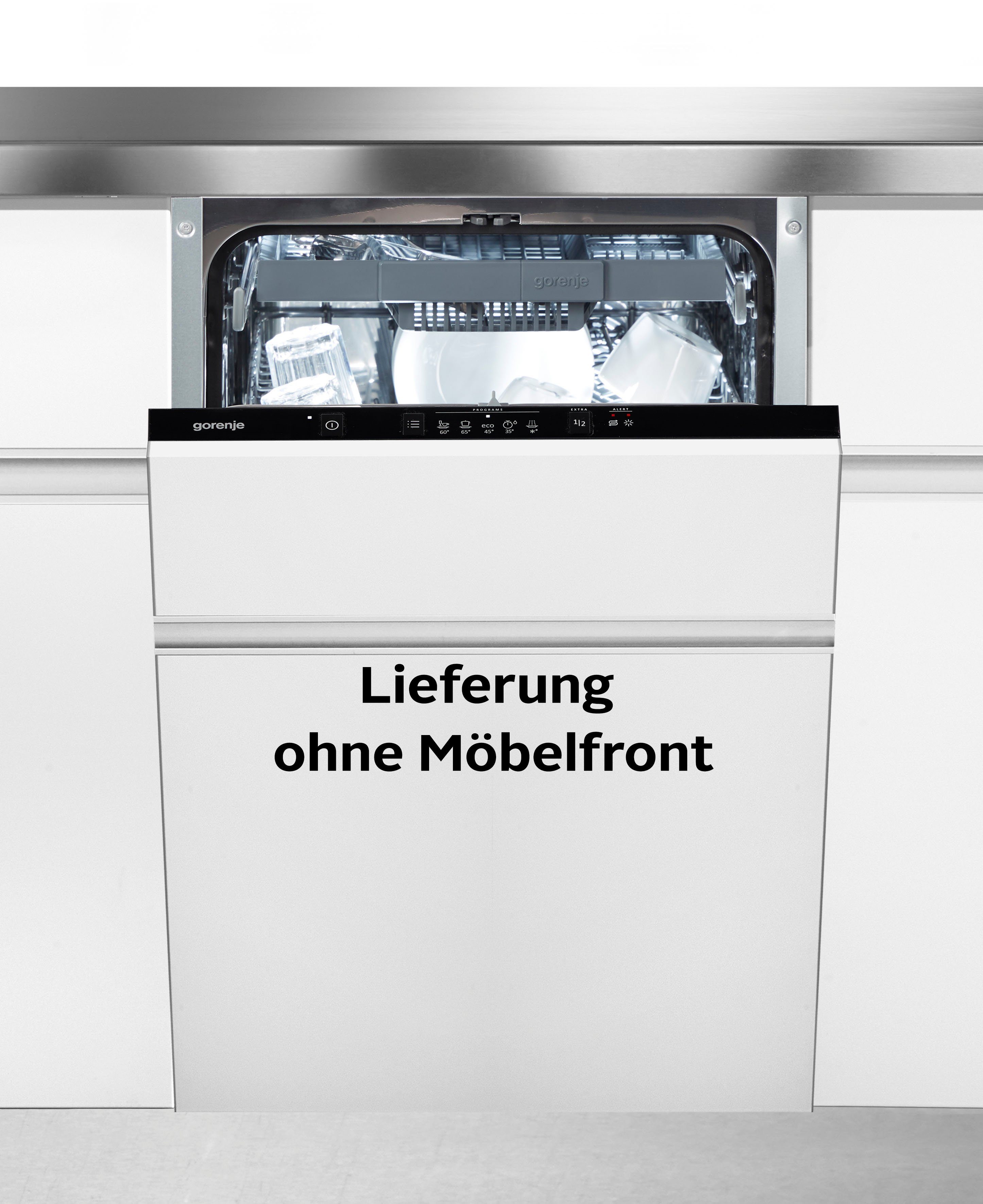 GORENJE vollintegrierbarer Geschirrspüler, GV520E10, 11 Maßgedecke
