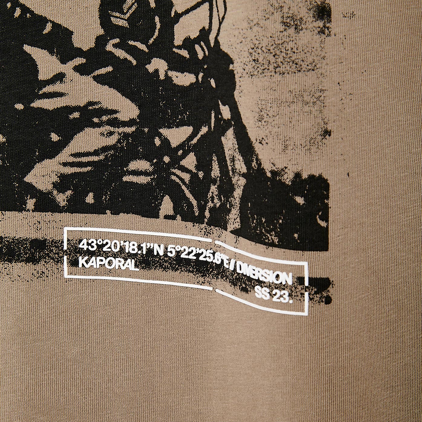 CADUC  T-shirt beige Homme