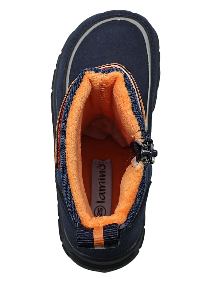 lamino Barfuß-Winterboots in Dunkelblau günstig kaufen