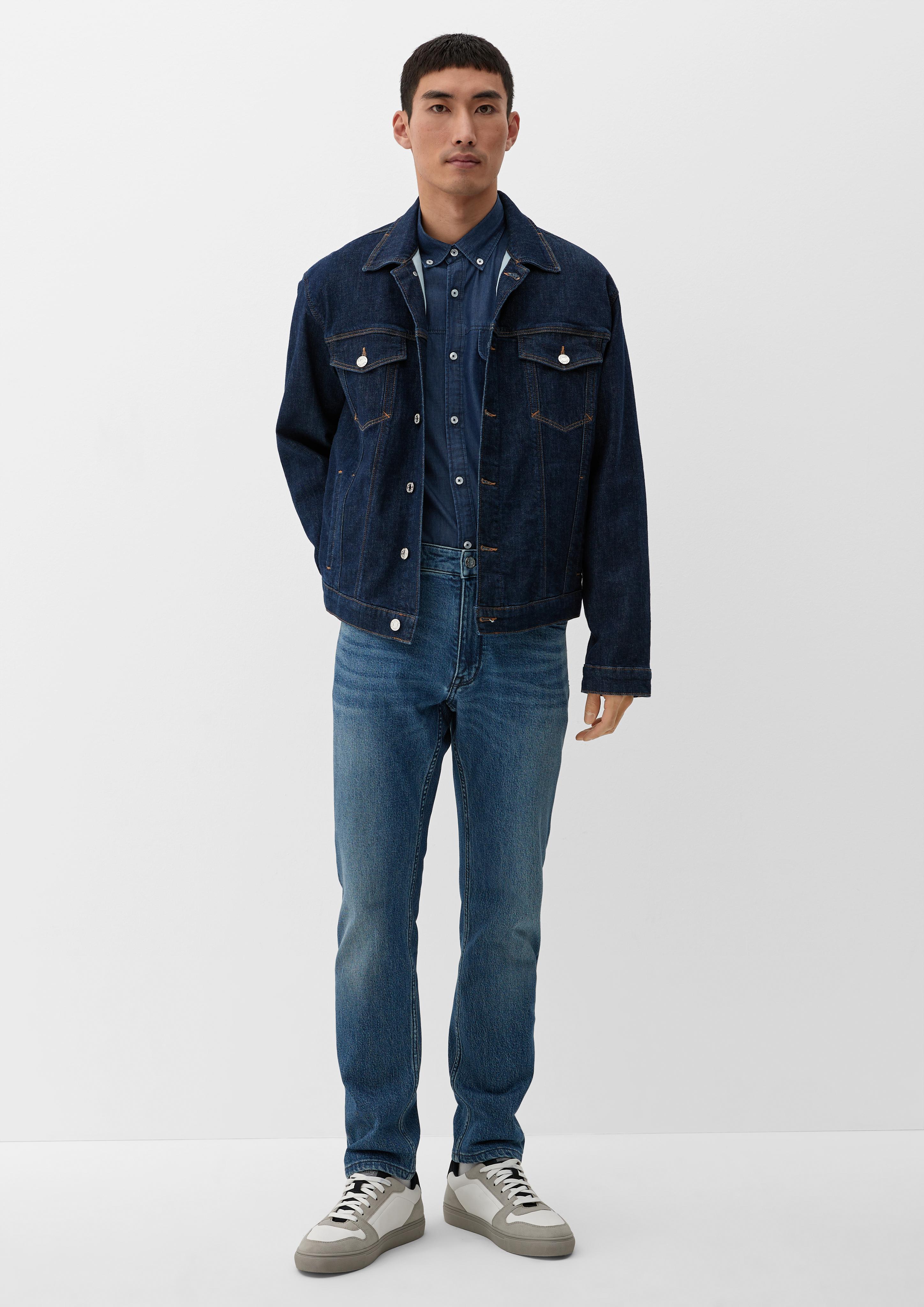 Regular: Denim-Hemd mit Button Down-Kragen  2125836-57Y1