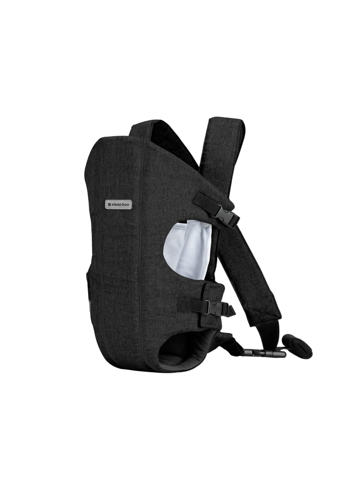 Kikkaboo Babytrage Gwen Bauchtrage in schwarz günstig kaufen onesize