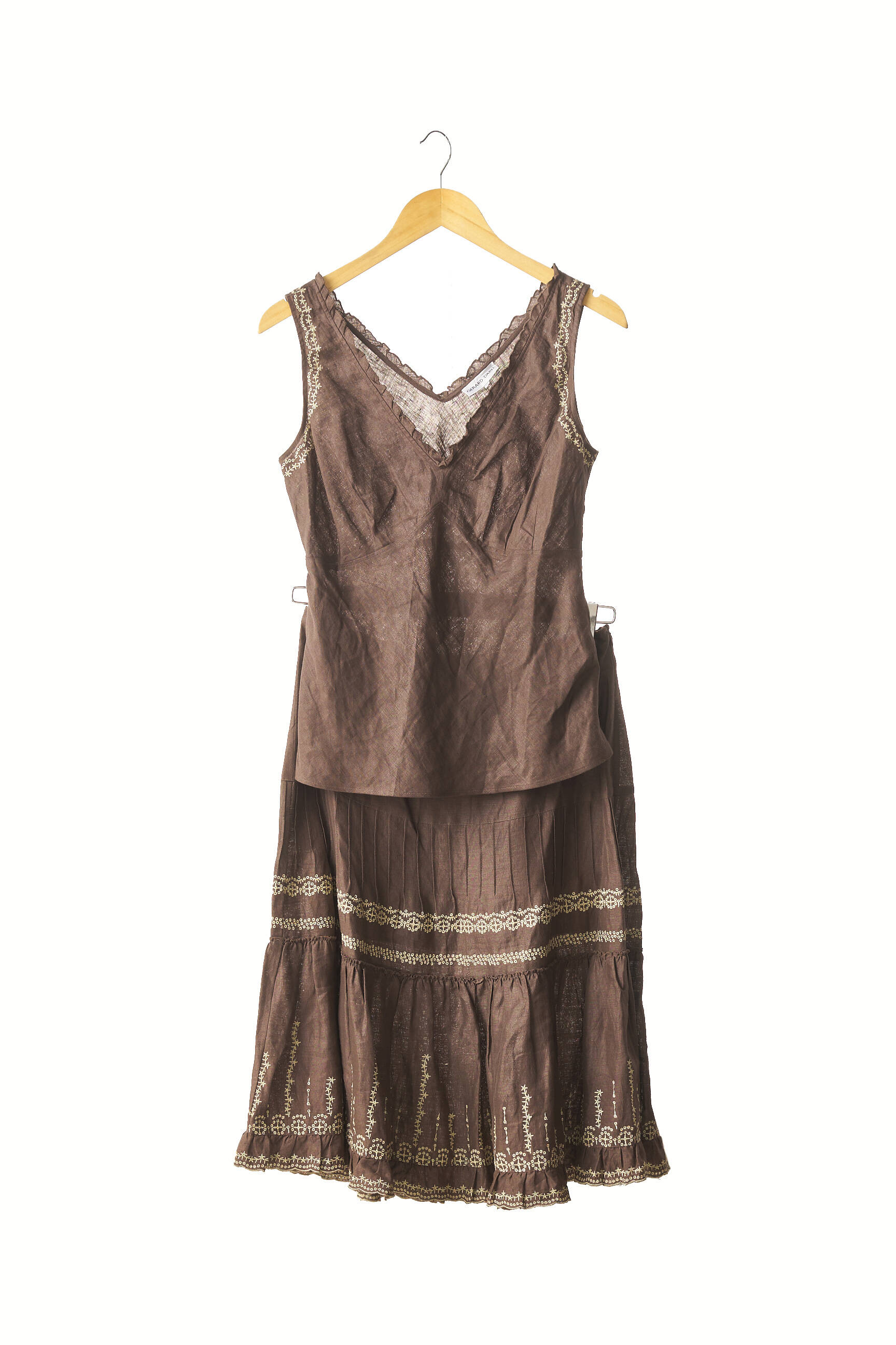 Gerard Darel Ensembles Jupe Femme couleur marron