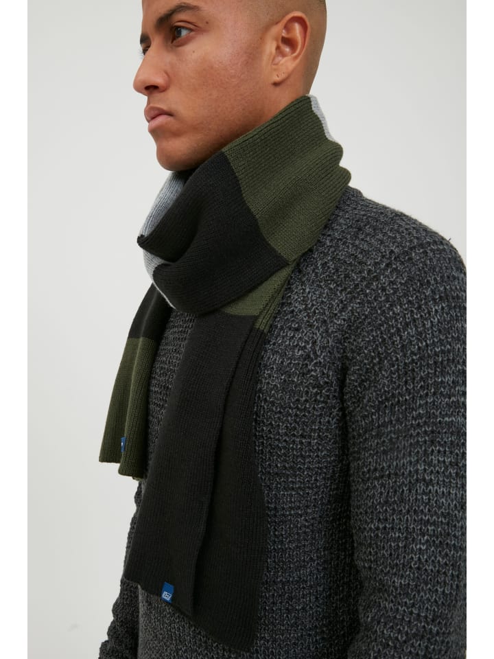BLEND Schal BHEarnest 20713938 ME Modischer Schal mit Muster in nachtschwarz günstig kaufen onesize