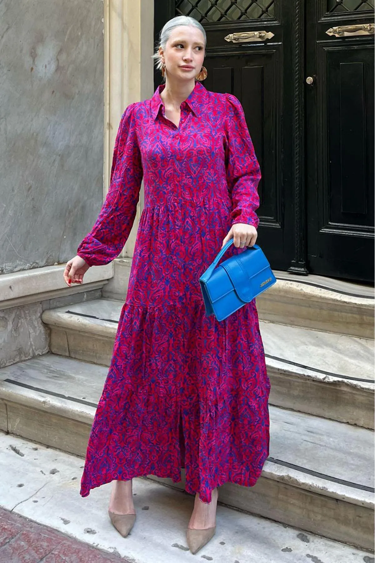 Madmext  Kleid - Rot - A-Linie