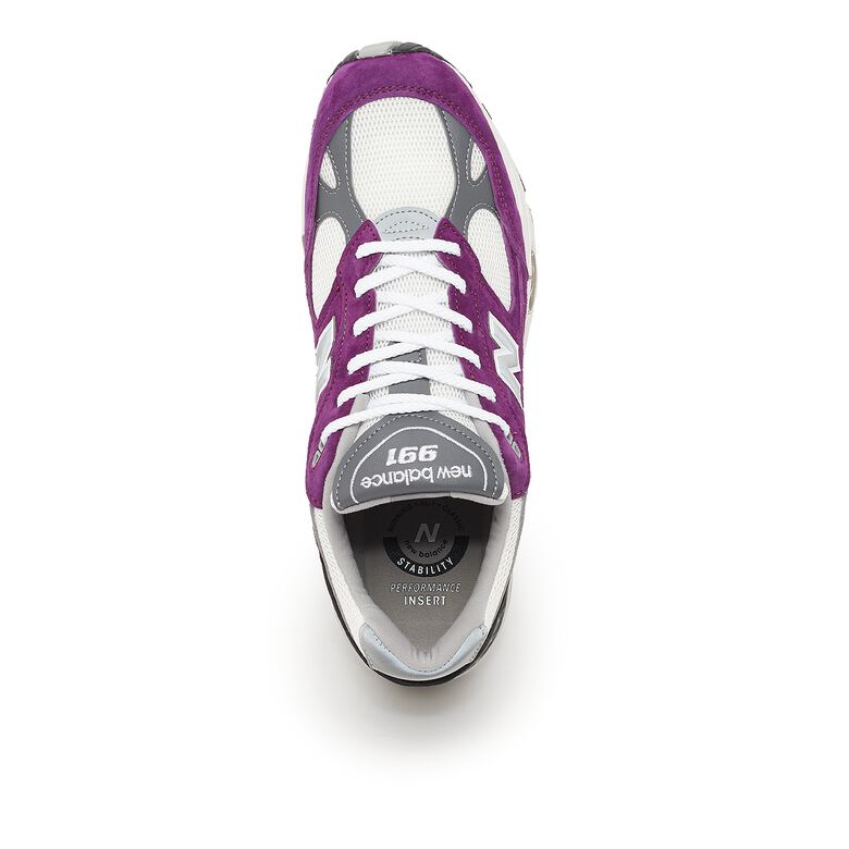 New Balance M991PUK grape juice alloy/black