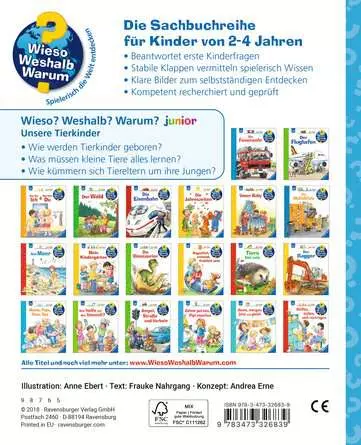 Ravensburger Wieso? Weshalb? Warum? junior, Band 15: Unsere Tierkinder