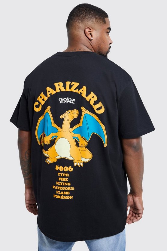 Plus T-Shirt mit lizenziertem Pokemon Print