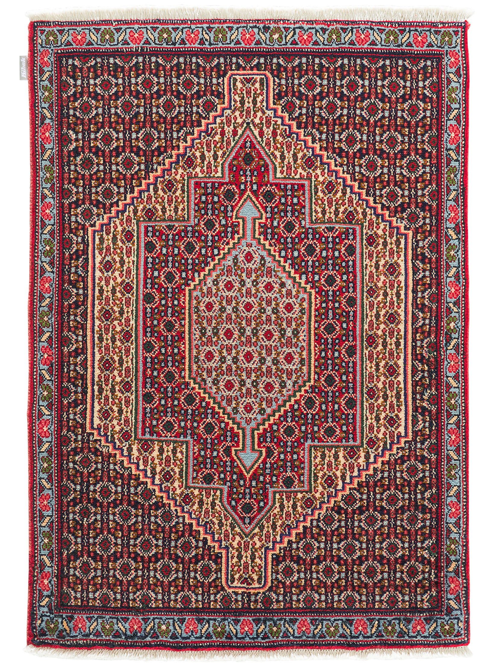 Senneh ca. 75 x 105 cm, Unikat / Einzelstück