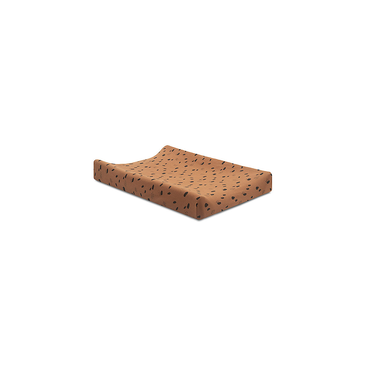 Bezug für Wickelauflage Jersey, 50 x 70 cm, Spot caramel