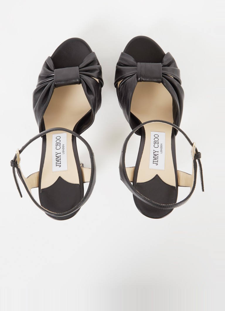 Sandale din piele Jimmy Choo Heloise 120
