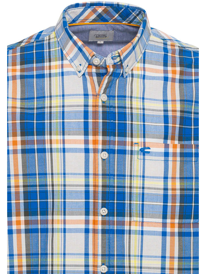 Camel Active Hemd - Regular fit -  in Blau günstig kaufen