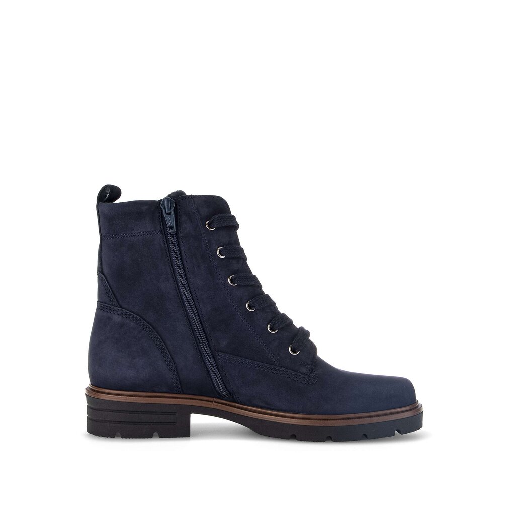 Gabor fashion Schnürstiefelette blau
