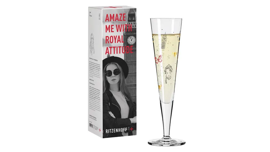 RITZENHOFF Champusglas London Edition von Ana Vasconcelos H23 Mehrfarbig