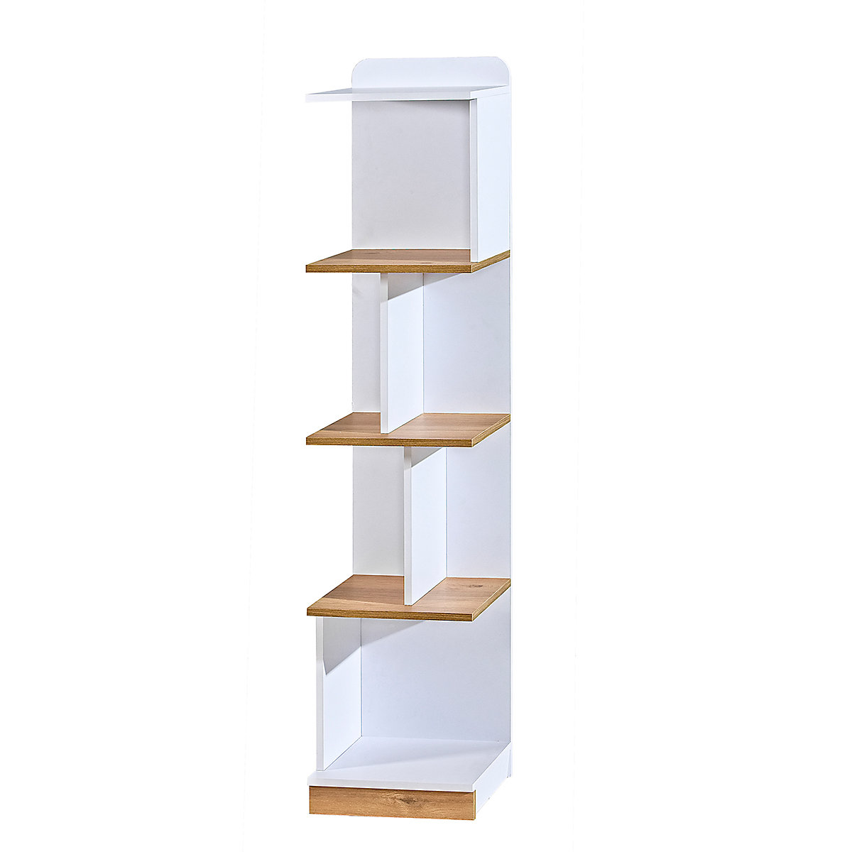 Jugendzimmer Set Lorento 6 teilig Komplett Set in Eiche und Weiß