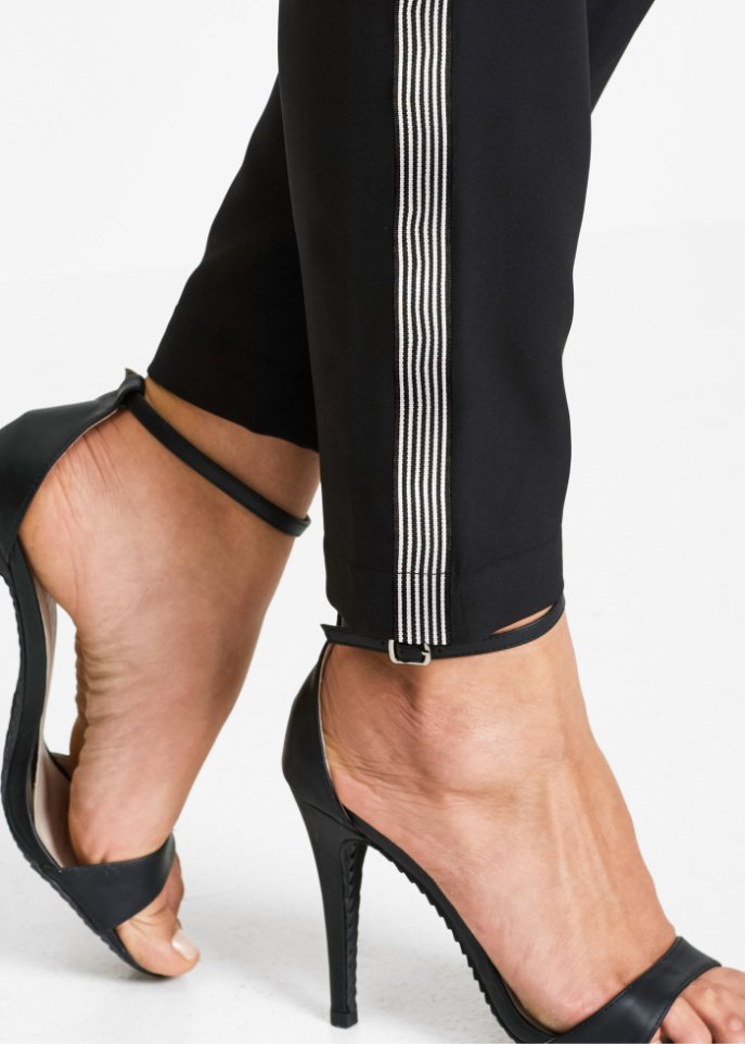 Schlupfhose mit Zierstreifen