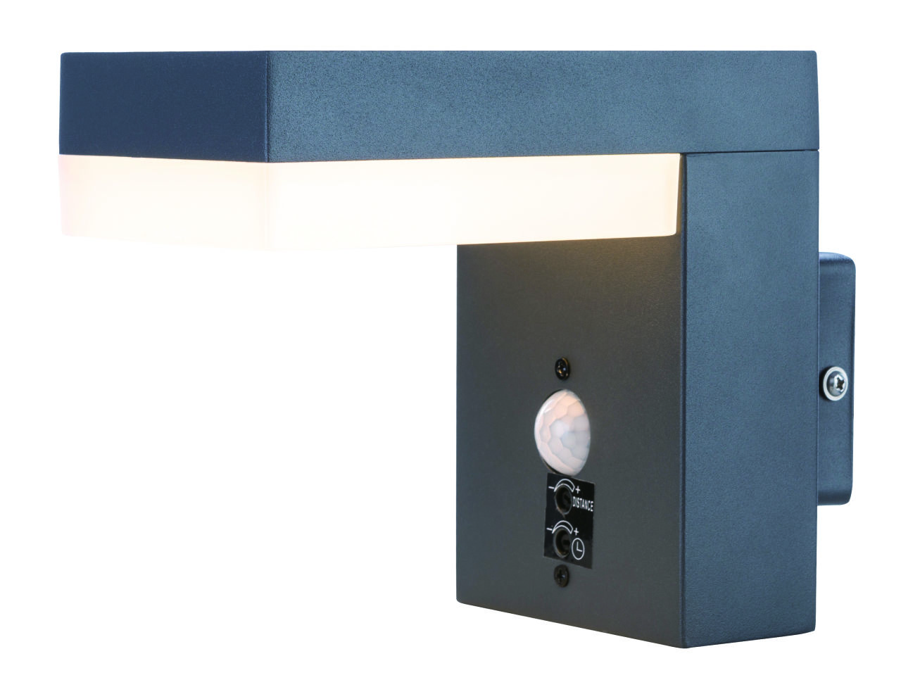 Globo Lighting - OSKARI - Außenleuchte Edelstahl anthrazit, LED
