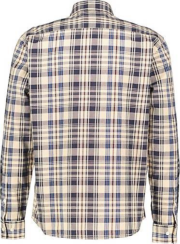 Marc O'Polo Herren Hemd Langarm Regular Fit