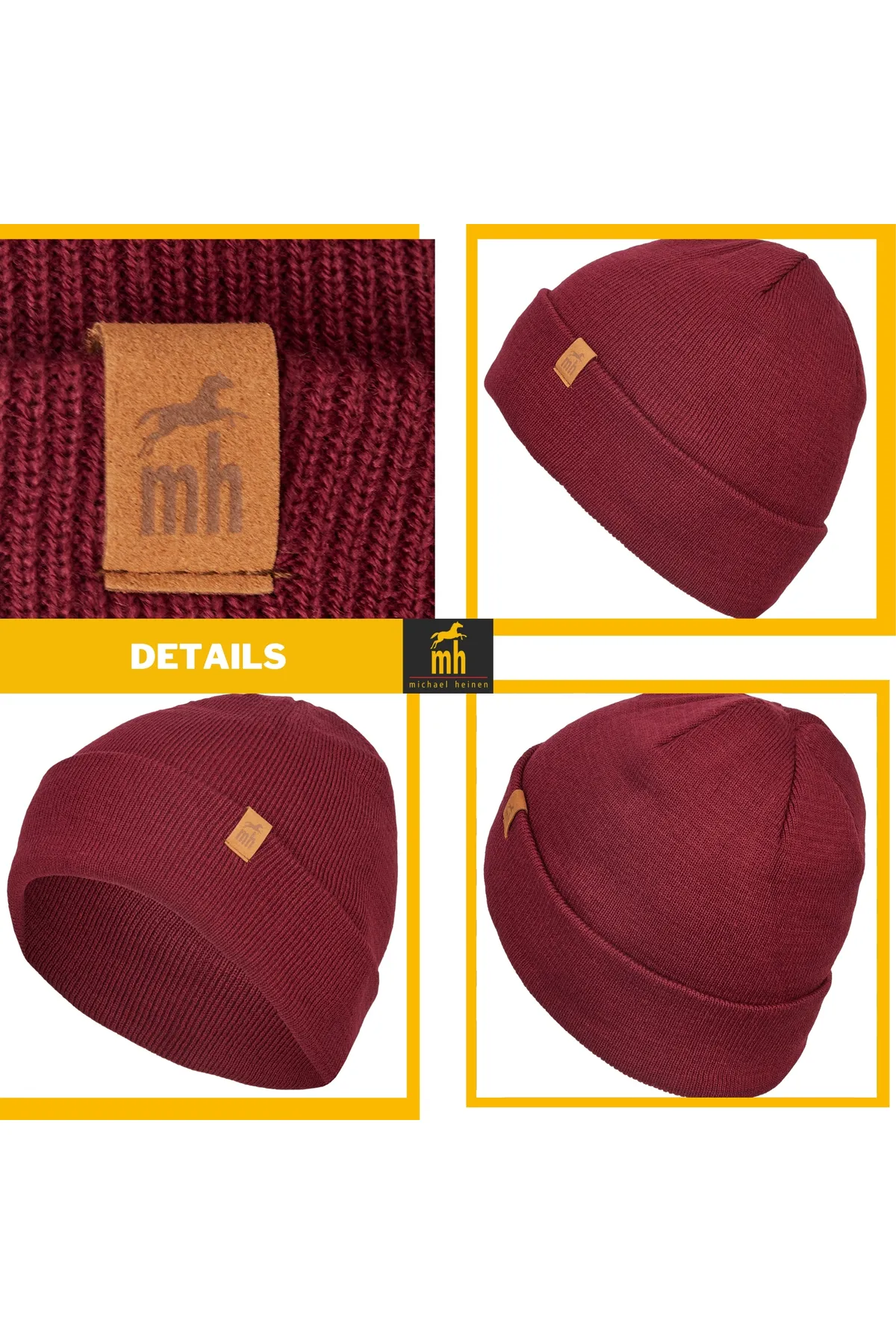Michael Heinen  Wintermütze Beanie warm und modisch