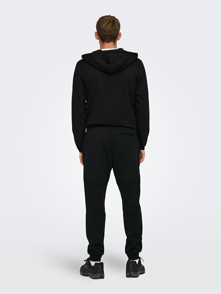 ONLY & SONS Sweathose in Schwarz günstig kaufen